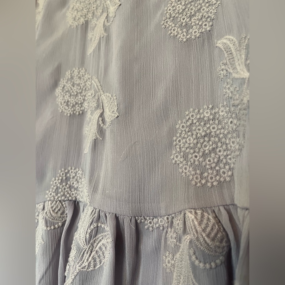 Vertigo Embroidered Ruffled Top - Picture 3 of 10